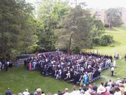All the grads assembled - [picture, click to enlarge]