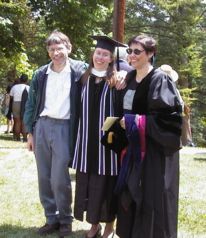 My sister and two of her profs - [picture, click to enlarge]