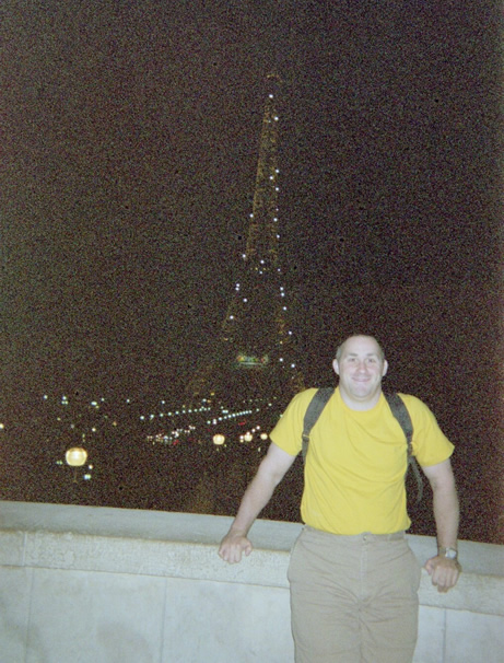 Glenn at the Tower!